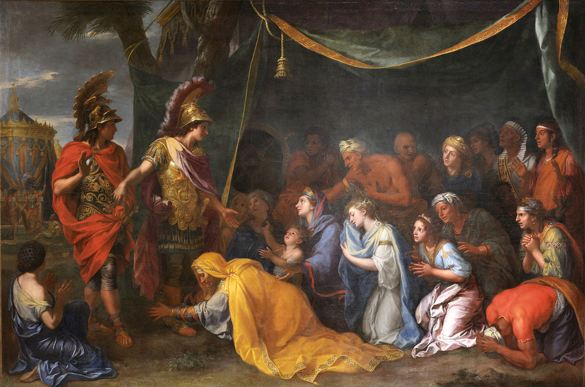 the family of darius before alexander